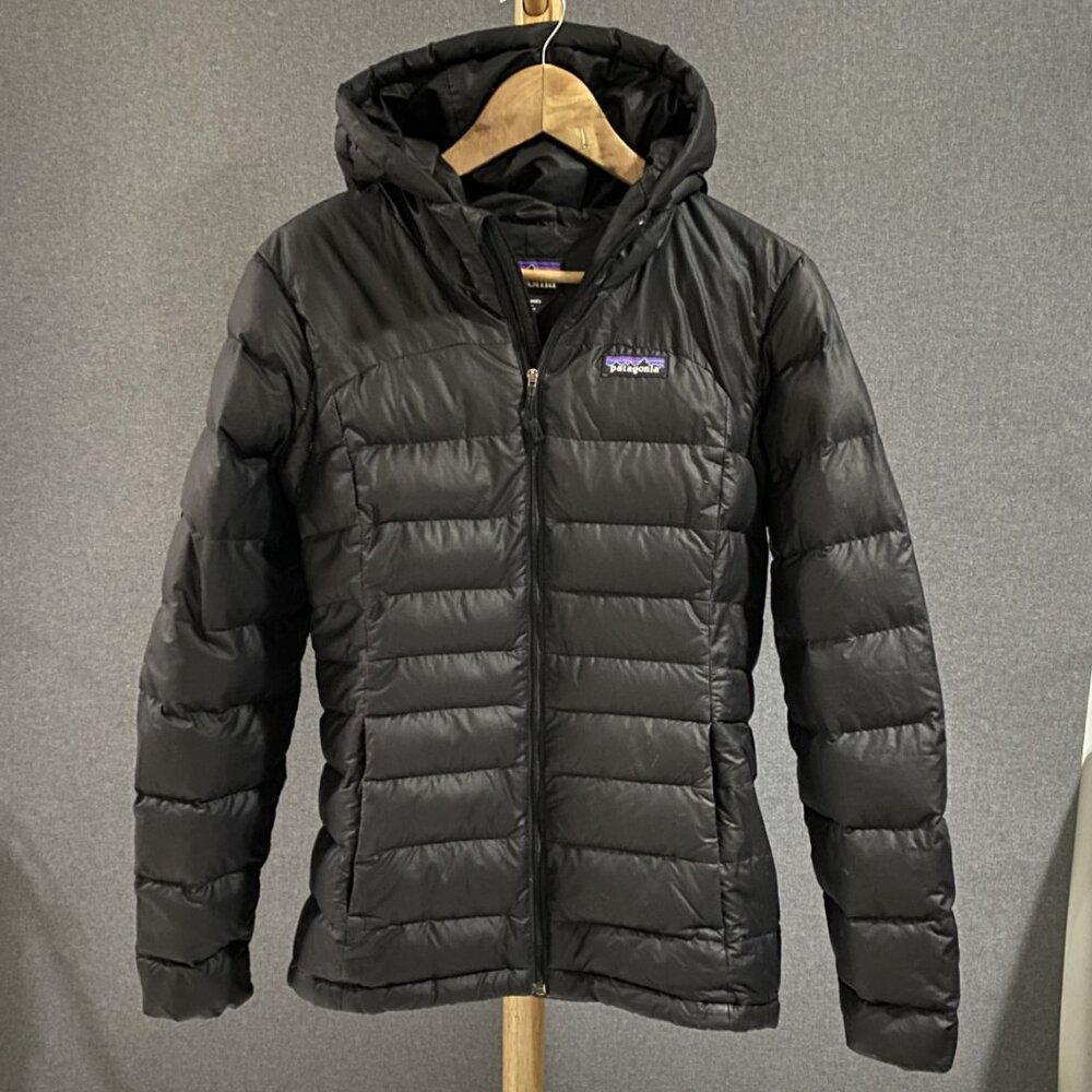 Patagonia Hi-Loft Down Hoody Jacket - Size Small